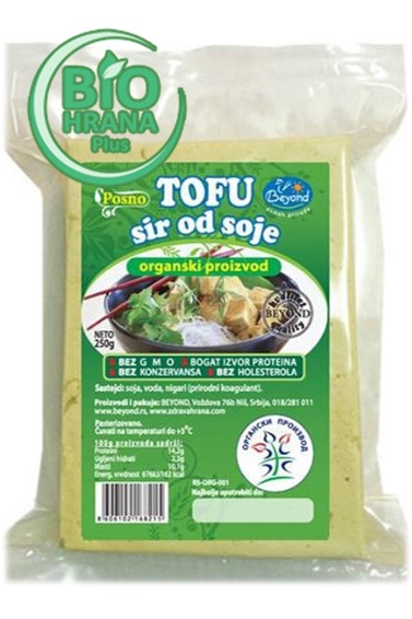 Tofu sirov, organski